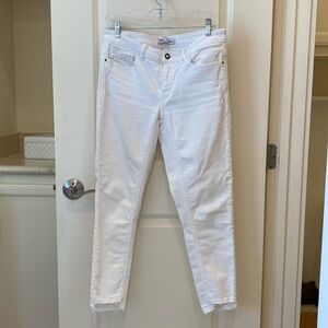 Zara white jeans